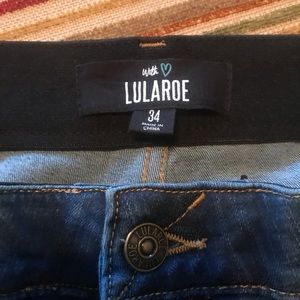 LuLaRoe Jeans- Size 34 (Standard) EUC- Worn Once